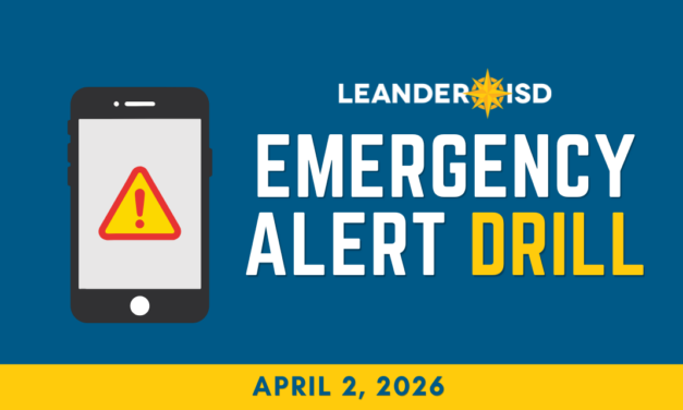 Leander ISD to Participate in Statewide Emergency Warning Drill