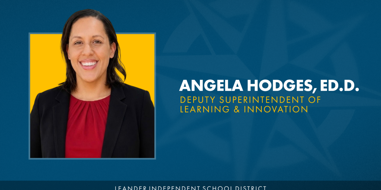 Angela Hodges Elevates to Deputy Superintendent Role