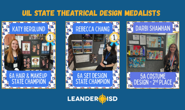 Congratulations, 2026 UIL State Theatrical Design Medalists!