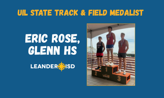 Glenn High School Student Earns Bronze Medal at UIL State Track & Field Meet