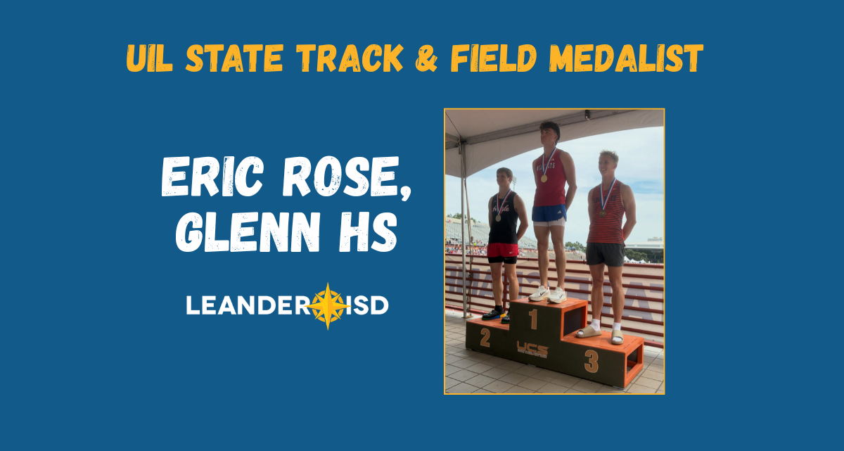 Glenn High School Student Earns Bronze Medal at UIL State Track & Field Meet