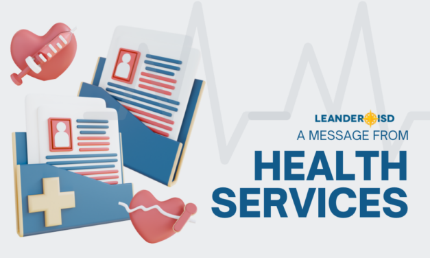 An Update From Leander ISD Health Services