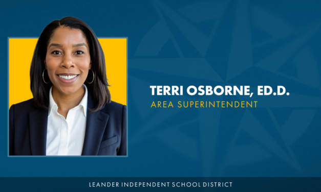 Leander ISD Welcomes Terri Osborne, Ed.D., as Area Superintendent
