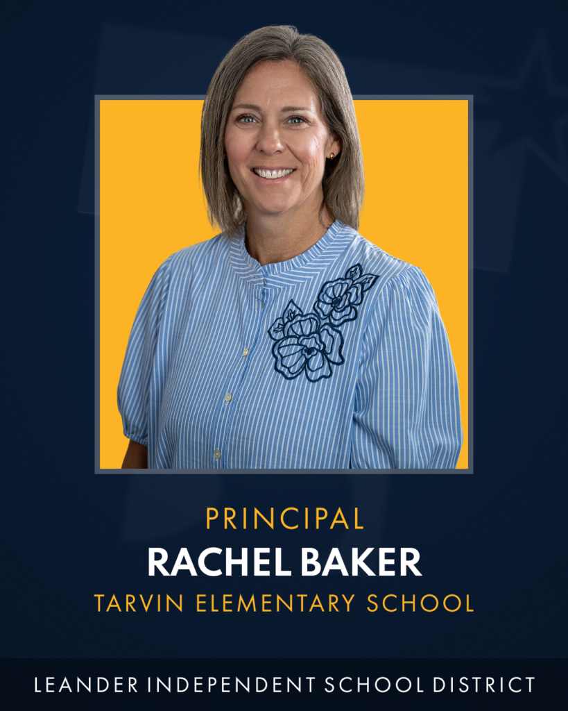 Tarvin ES Principal Rachel Baker