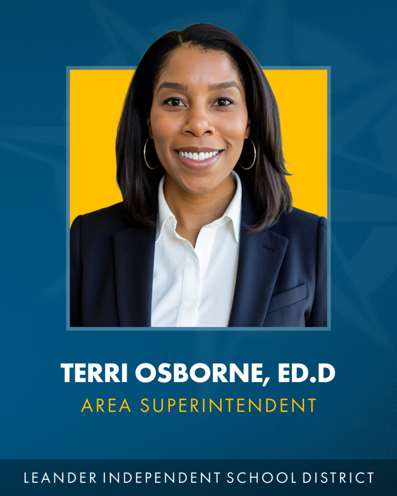 Area Superintendent Terri Osborne