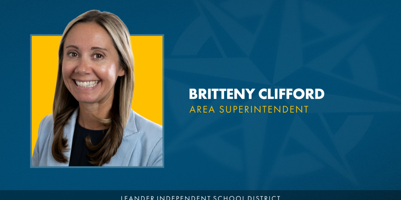 Steiner Ranch Elementary’s Britteny Clifford Joins District Leadership Team in Area Superintendent Role