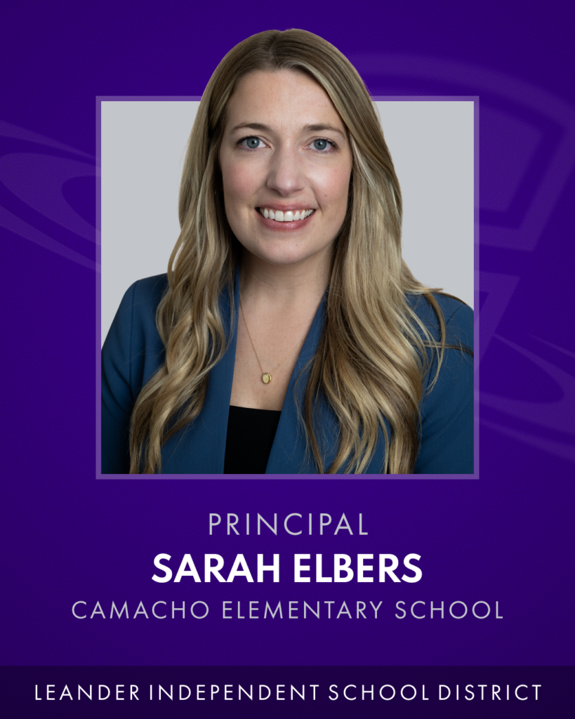 Camacho Elementary Principal Sarah Elbers