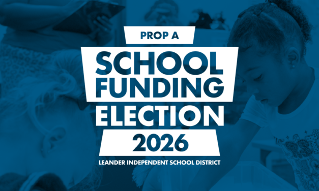 Leander ISD Board Calls Nov. 3 School Funding Election
