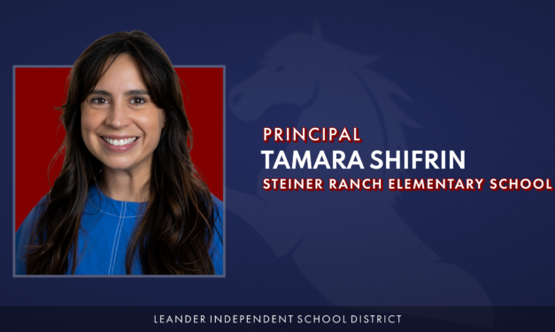 Steiner Ranch Elementary Assistant Principal Tamara Shifrin Chosen to Lead the Stallions