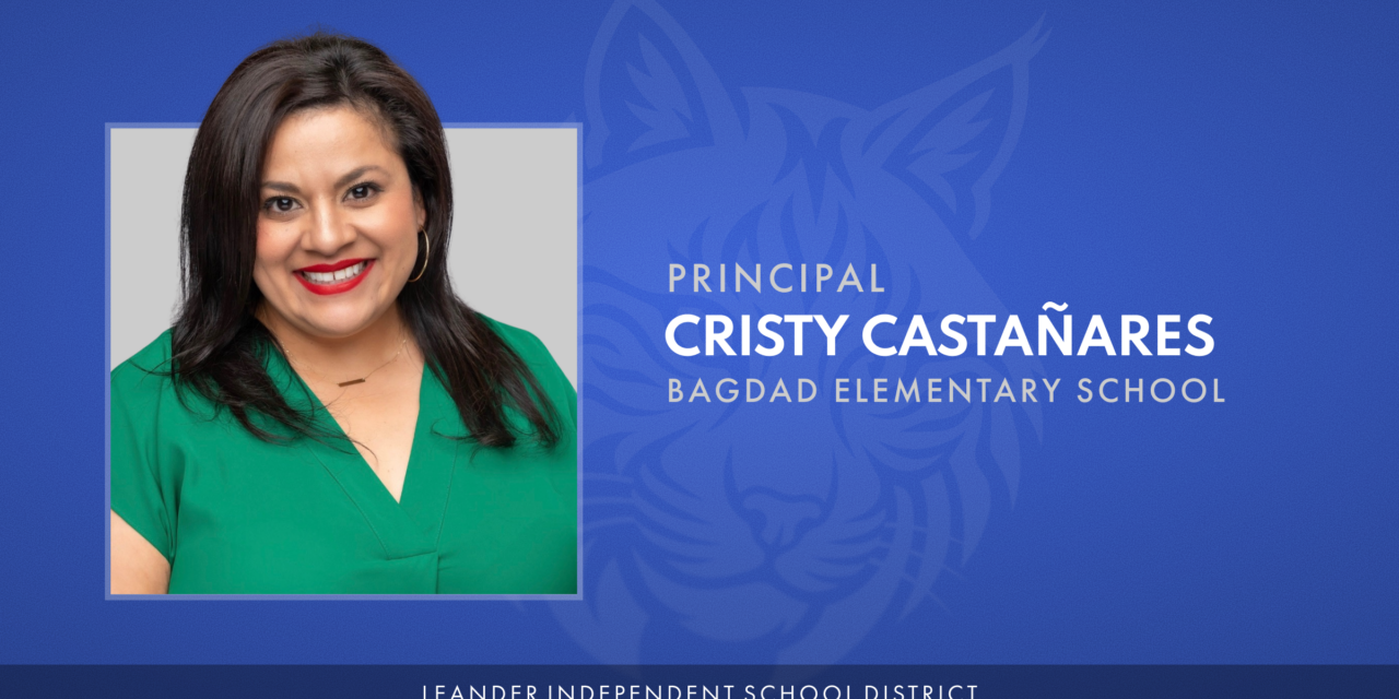 Cristy Castañares Named Principal of Bagdad Elementary